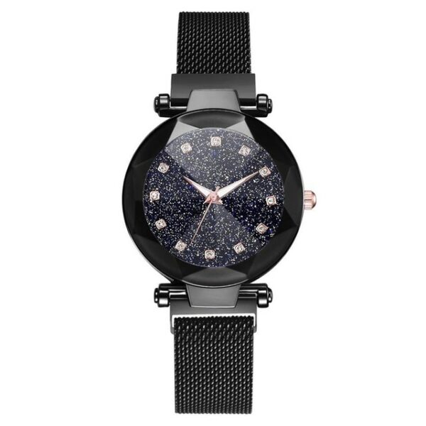 Ladies Magnetic Starry Sky Clock Luxury Women Watches Fashion Diamond Female Quartz Wristwatches Relogio Feminino Zegarek Damski - immagine 11