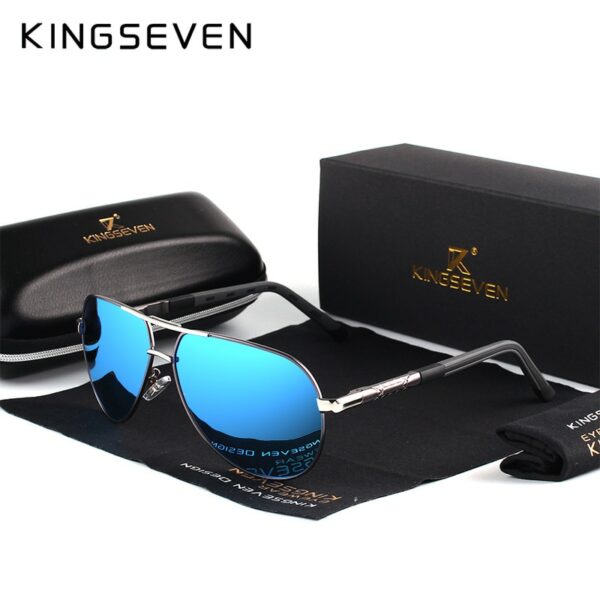 Men Vintage Aluminum Polarized Sunglasses Classic Brand Sun glasses Coating Lens Driving Eyewear For Men/Women - immagine 7