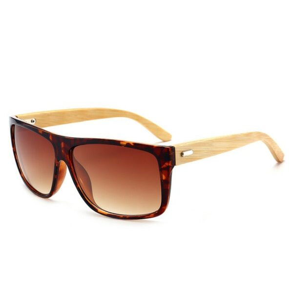 Men's Goggle Driving Sunglasses Men Classic Bamboo Leg Sun Glasses For Men High Quality Outdoor UV400 Gafas De Sol Mujer - immagine 9