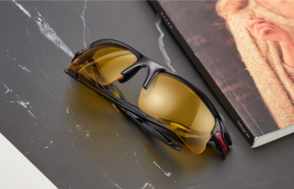 2PCS Polarized Car Night Vision Goggles Sunglasses Night Driving Glasses Driver Goggles Unisex UV400 Eyewear Auto Accessries - immagine 2