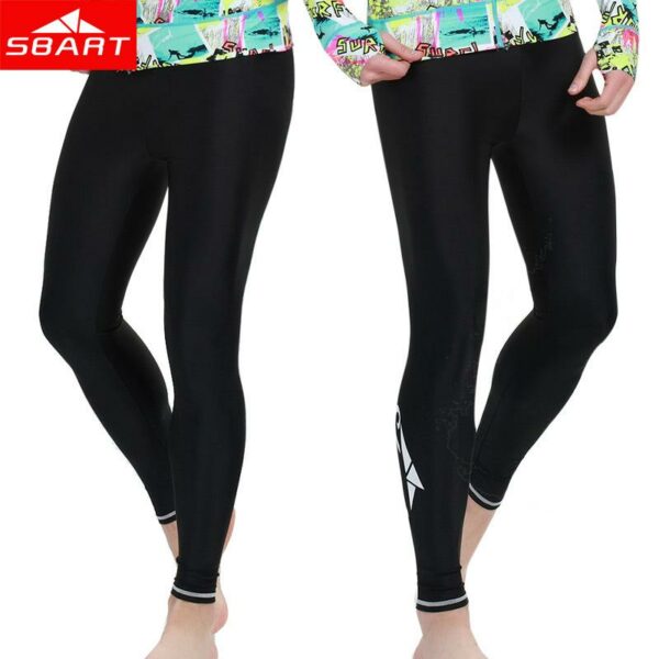 Women Surfing Leggings Wetsuit Pant Rash guard Tight Pants Swimsuit Anti-Jellyfish Snorkeling Trunks 806 - immagine 6