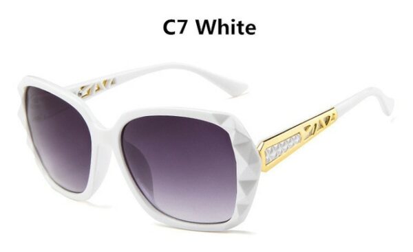 Classic Oversized Sunglasses Women Brand Designer SquareLadies Sun Glasses Driving Vintage UV400 Glasses Feminino Oculos - immagine 13