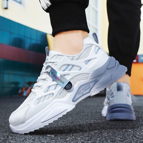 Mens Sports Shoes, Mens Casual Shoes, Lightweight and Breathable, Retro and Elevated, Dads Shoes, Trendy Shoes, Colorful - immagine 7
