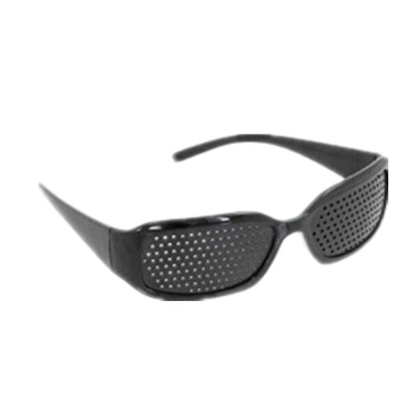 Cycling Eyewear Pin Hole Sunglass Eye Training Glass Pinhole Glasses Camping Unisex Eyeglasses Exercise Outdoor Improve Eyesight - immagine 2