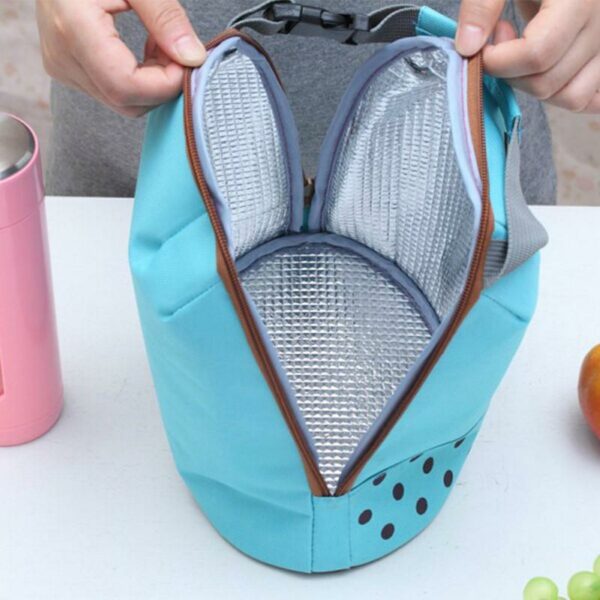 1PCS Oxford Hand Carry Thickened Cooler Bag Picnic Protable Ice Bags Food Thermal Organizer - immagine 5