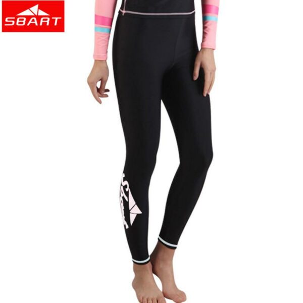 Women Surfing Leggings Wetsuit Pant Rash guard Tight Pants Swimsuit Anti-Jellyfish Snorkeling Trunks 806 - immagine 7