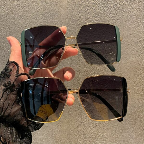 New Fashion Women Sunglasses Luxury Brand Designer Ladies Sun Glasses Vintage Shades UV400 Sunglasses Summer Eyewear - immagine 4