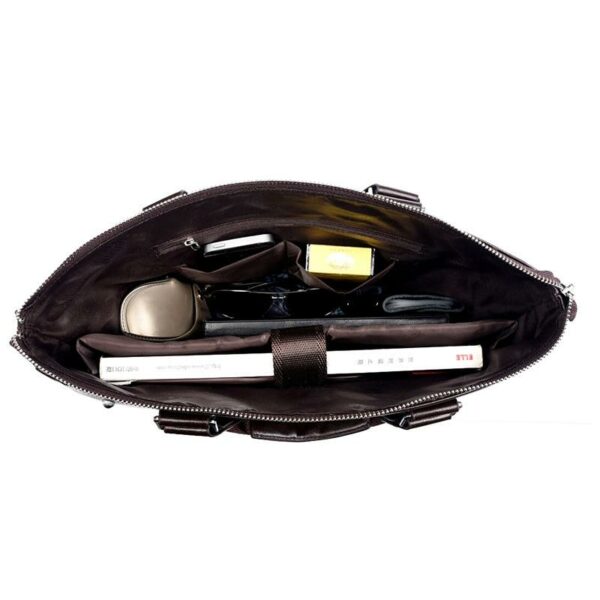Men Casual Briefcase Business Shoulder Bag - immagine 3