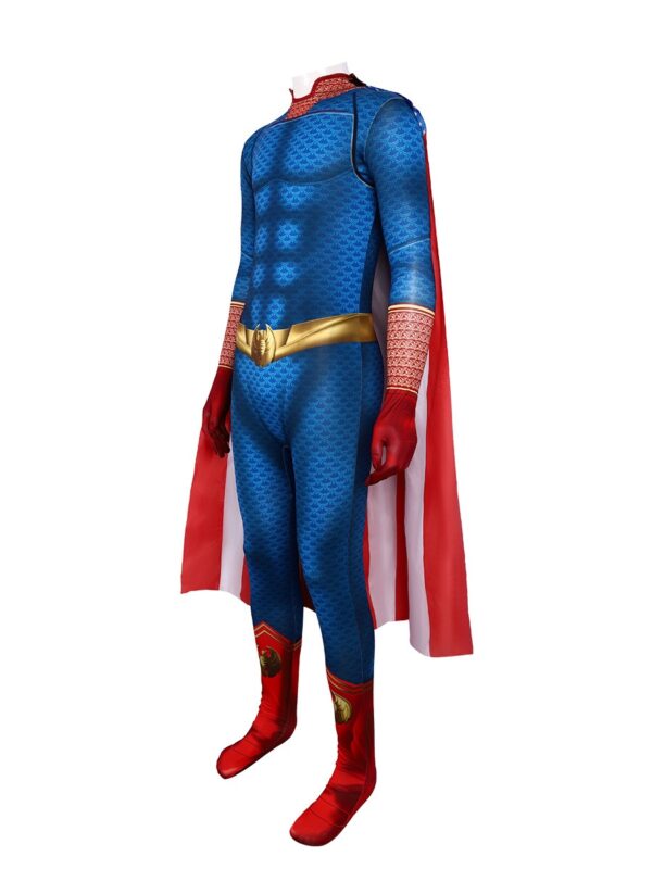 Black robed picket team cosplay costume villain Halloween stage performance costume cloak superman - immagine 5