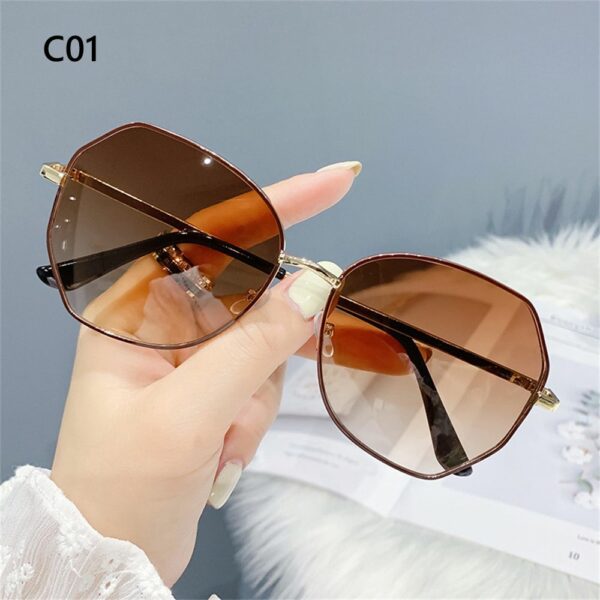 New Fashion Women Sunglasses Luxury Brand Designer Ladies Sun Glasses Vintage Shades UV400 Sunglasses Summer Eyewear - immagine 11