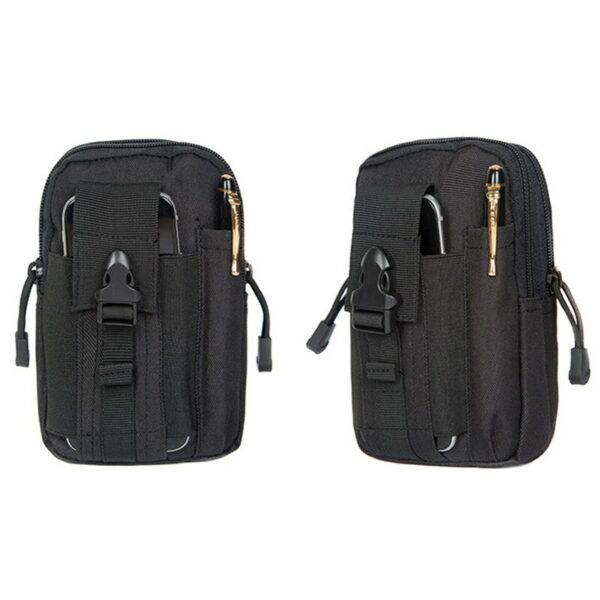 Men Waist Pack Bum Bag Pouch Waterproof Military Belt Waist Packs Molle Nylon Mobile Phone Wallet Travel Bag - immagine 5