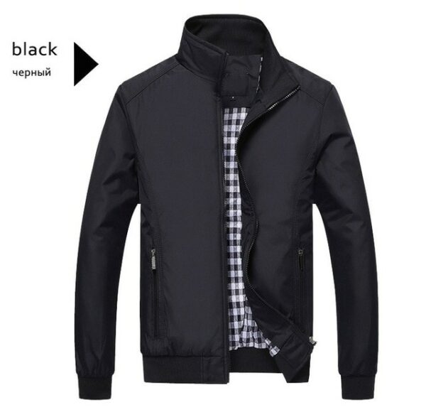 New Jacket Men Fashion Casual Loose Mens Jacket Sportswear Bomber Jacket Mens jackets men and Coats Plus Size M- 5XL - immagine 7