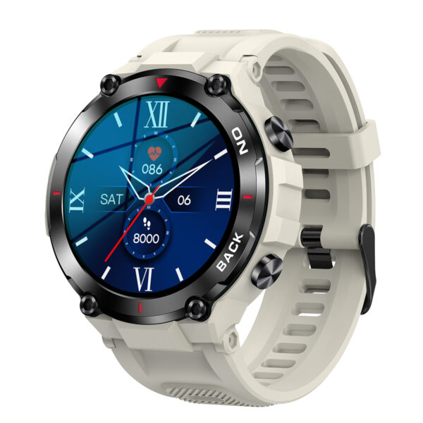 K37 smart watch GPS positioning exercise health heart rate monitoring female physiological cycle reminder - immagine 8