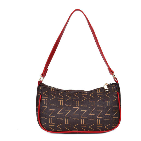 Chain Bag New Fashion Summer Retro Small Square Bag Single Shoulder Messenger Bag Women's Fashion Hand Carrying Armpit Bag - immagine 4