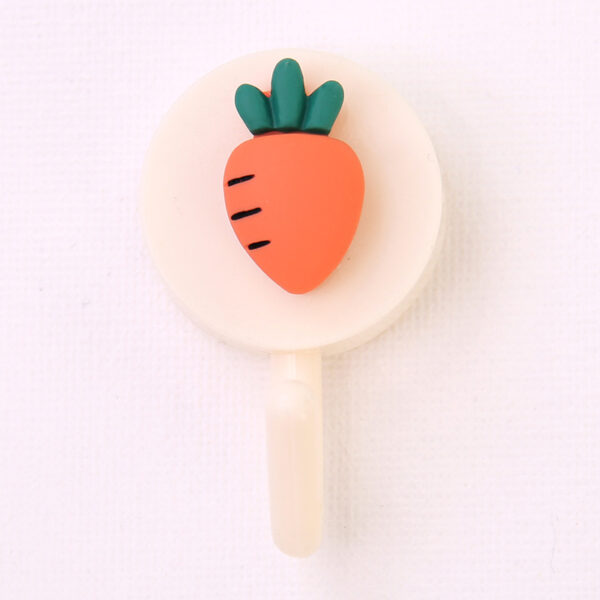 Ins Cute Cartoon Viscose Hook Kitchen Wall Hanging Bathroom Nail-Free Door Rear Coat Hook Seamless Adhesive Hook - immagine 14