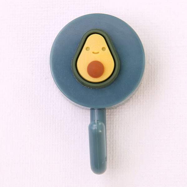 Ins Cute Cartoon Viscose Hook Kitchen Wall Hanging Bathroom Nail-Free Door Rear Coat Hook Seamless Adhesive Hook - immagine 8