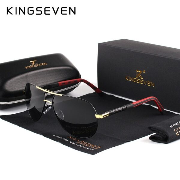 Men Vintage Aluminum Polarized Sunglasses Classic Brand Sun glasses Coating Lens Driving Eyewear For Men/Women - immagine 4