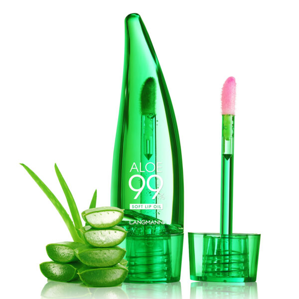 langmannni  Aloe vera lip gloss, temperature-sensitive color-changing lip glaze, moisturizing and protective lipstick, lip oil - immagine 5