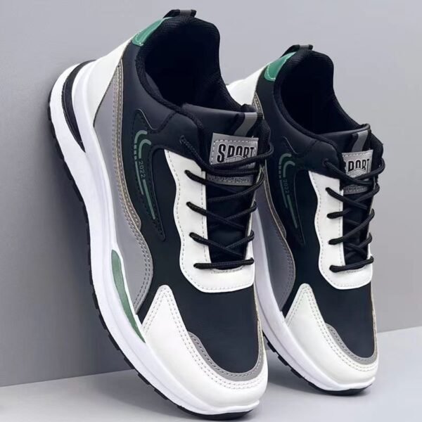 New Large Men's Shoes Sports Casual Shoes Mesh Breathable Shoes Black Men's Shoes - immagine 11
