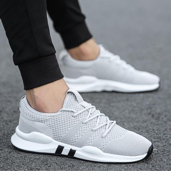 Men's Shoes Lightweight Sports Shoes Breathable Non-slip Casual Shoes Adult Shoes Zapatillas Hombre Black - immagine 9