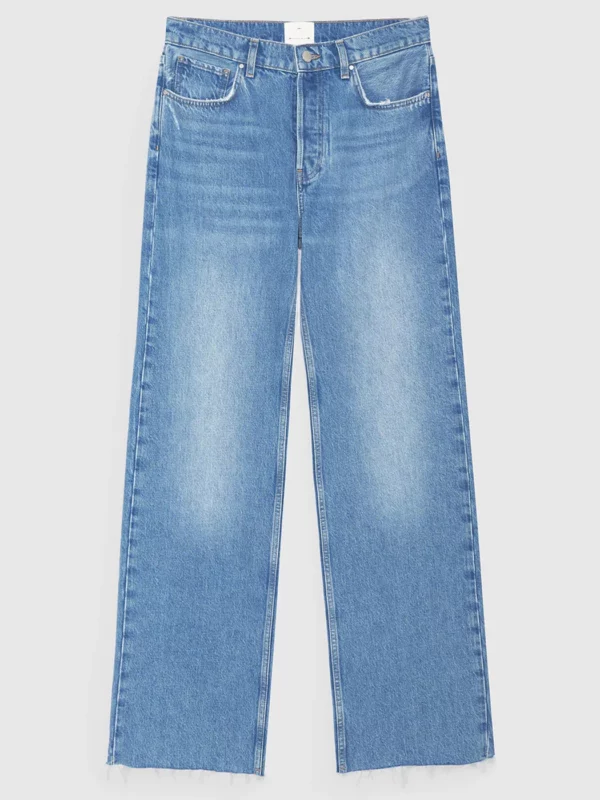 Autumn Winter Cotton Designer  Vintage Denim Pant Long Trousers Female Streetwear - immagine 5