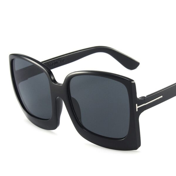 Square Sunglasses Women Vintage Brand Oversize Sun Glasses Black Gradient Female Glasses Men UV400 - immagine 6