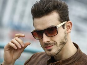 Men's Goggle Driving Sunglasses Men Classic Bamboo Leg Sun Glasses For Men High Quality Outdoor UV400 Gafas De Sol Mujer