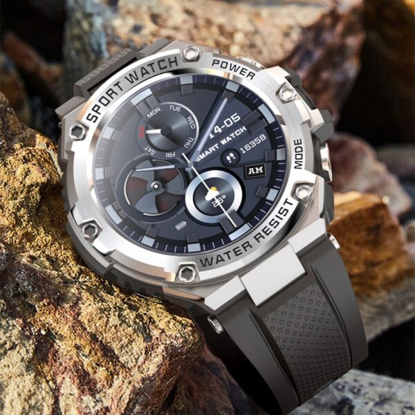 LIGE Outdoor Sport Smart Watch Men 800mAh Long Life Battery With Blood Pressure And Long Battery With Magnetic Charging - immagine 5