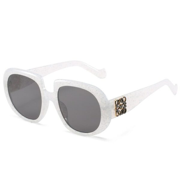 Fashion Luxury Brand Design Square Sunglasses Women Vintage Metal Flower Sequin Frame Gradient Sun Glasses For Female UV400 - immagine 13