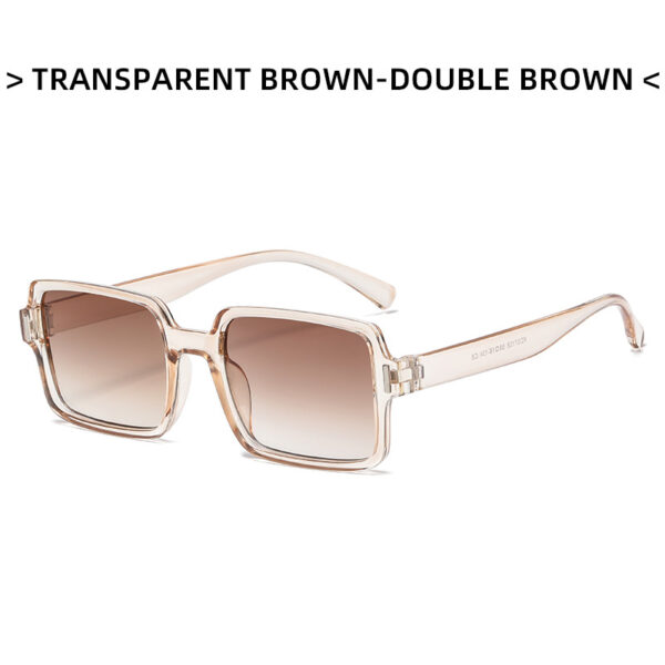 Trendy New Mi Ding Sunglasses Fashion Simple Square Net Red Sunglasses Summer Leisure Sunshade Sunglasses Women - immagine 4