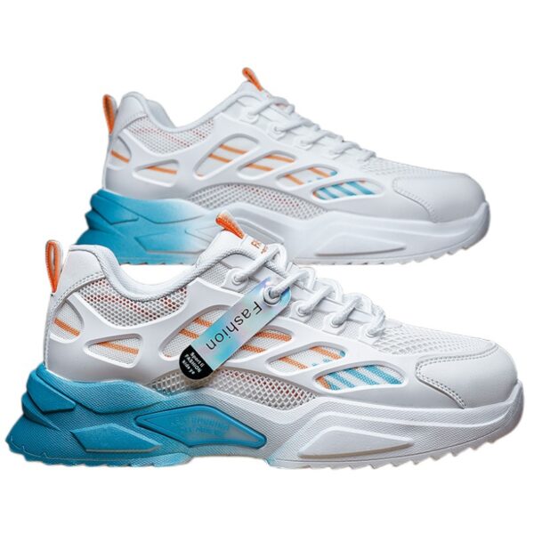 Mens Sports Shoes, Mens Casual Shoes, Lightweight and Breathable, Retro and Elevated, Dads Shoes, Trendy Shoes, Colorful - immagine 8