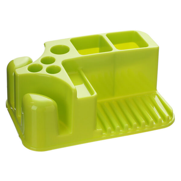 Toilet Toothbrush Rack Free Punch Brushing Cup Mouthwash Cup Holder Toothbrush Toothpaste Rack Toothware Storage Rack - immagine 6
