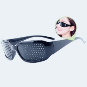 Cycling Eyewear Pin Hole Sunglass Eye Training Glass Pinhole Glasses Camping Unisex Eyeglasses Exercise Outdoor Improve Eyesight