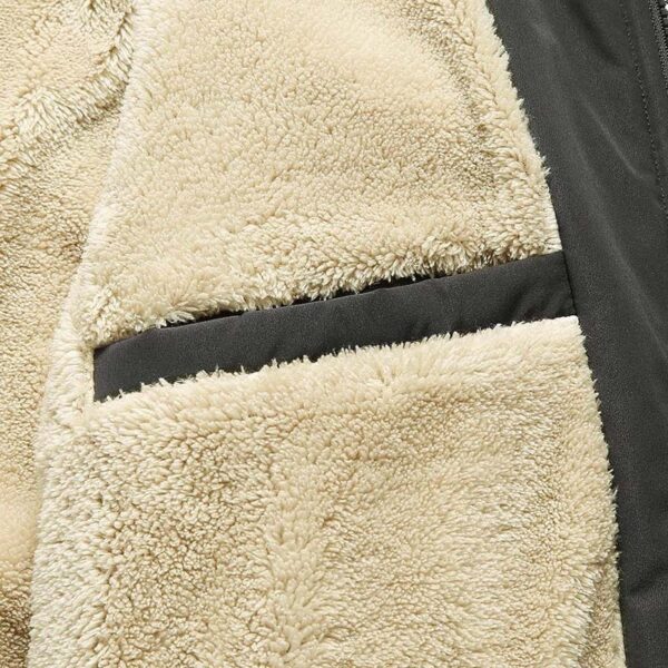 Plush Thickened Jacket Men's Winter Casual Jacket Stand Collar Cotton Jacket Plus Size - immagine 5