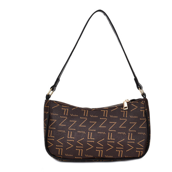 Chain Bag New Fashion Summer Retro Small Square Bag Single Shoulder Messenger Bag Women's Fashion Hand Carrying Armpit Bag - immagine 2