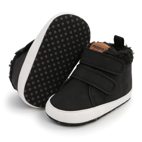 High Top Autumn And Winter Baby Shoes Baby Shoes Walking Shoes Warm Shoes M2035 - immagine 5