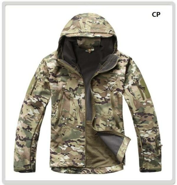 Military Tactical Jacket Men Waterproof Coat - immagine 4