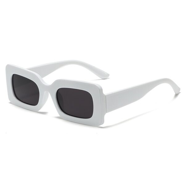 Candy colored sunglasses women's square sunglasses men's fashionable and trendy retro glasses - immagine 15