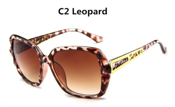 Classic Oversized Sunglasses Women Brand Designer SquareLadies Sun Glasses Driving Vintage UV400 Glasses Feminino Oculos - immagine 7