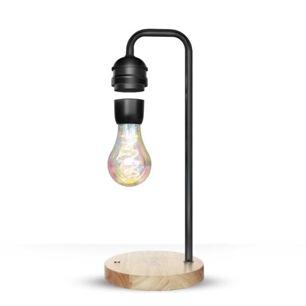 Creative Gifts Wireless charging magnetic levitation bulb crafts LED desk lamp creative suspension - immagine 3