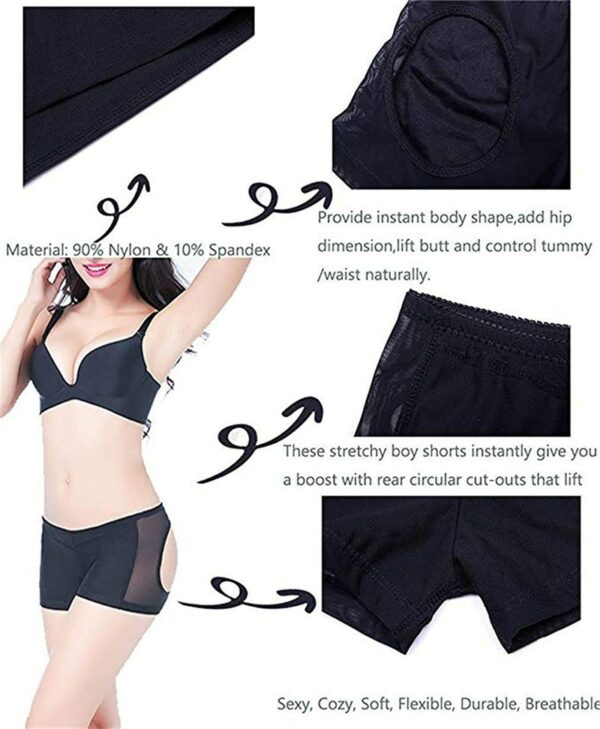 NINGMI Seamless Waist Trainer Hot Pants Control Panties Sexy Butt Lifter Brief for Women Wedding Girdle Pant Body Shapers Short - immagine 5