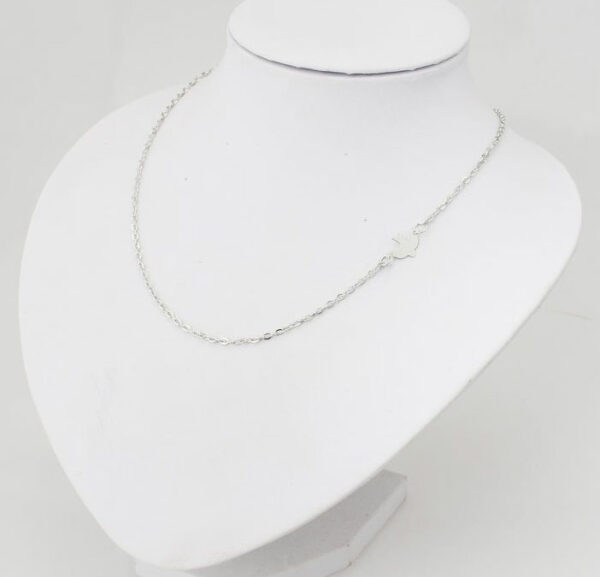 Leaves Bird Pendant Necklace Maxi Statement Necklace Chokers Necklace for Women Jewelry Bijoux - immagine 2