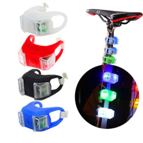 Silicone Lights Cycling Bike Accessories Mountain Bike Tail Lights Bicycle Decorative Lights