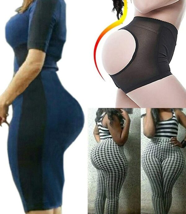 NINGMI Seamless Waist Trainer Hot Pants Control Panties Sexy Butt Lifter Brief for Women Wedding Girdle Pant Body Shapers Short - immagine 2