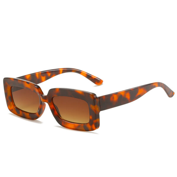 New Square Sunglasses Beach Small Frame Glasses Fashion Beach Jelly-Colored Sunglasses Women - immagine 6