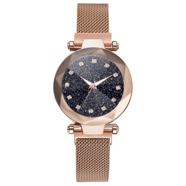 Ladies Magnetic Starry Sky Clock Luxury Women Watches Fashion Diamond Female Quartz Wristwatches Relogio Feminino Zegarek Damski - immagine 7