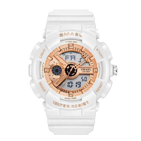 SMAEL 8026 Top Brand Men's Watches Luxury LED Sport Waterproof Military Watch Men Casual Digital Chronograph Clock Relogios Masculino - immagine 10
