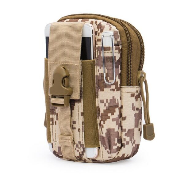 Men Waist Pack Bum Bag Pouch Waterproof Military Belt Waist Packs Molle Nylon Mobile Phone Wallet Travel Bag - immagine 13