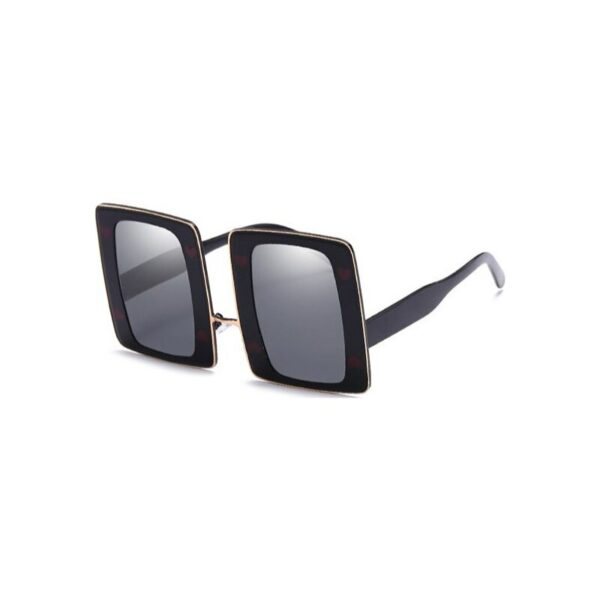 Square Black Sunglasses Woman Shades Gradinet Lens Female Sun Glasses For Female Coating Men Oversized Frame Sunglasses Big - immagine 8