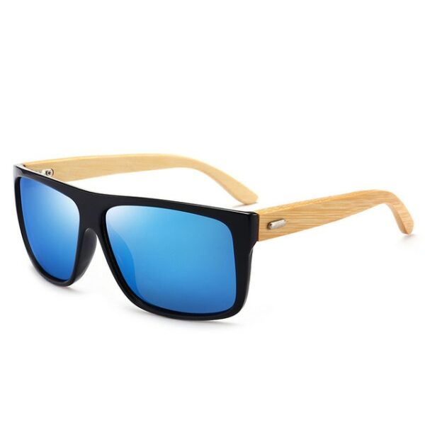 Men's Goggle Driving Sunglasses Men Classic Bamboo Leg Sun Glasses For Men High Quality Outdoor UV400 Gafas De Sol Mujer - immagine 6
